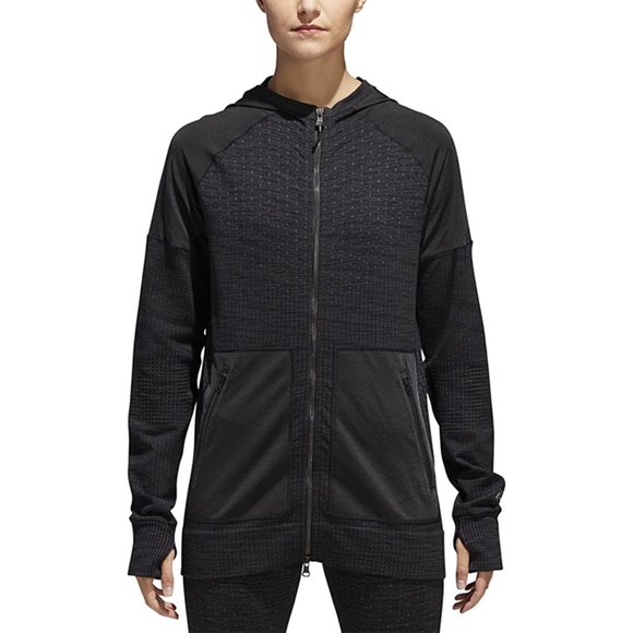 adidas Jackets & Blazers - Adidas Womens Athletics x Reigning Champ Primeknit Hoodie Zipper Sweatshirt M